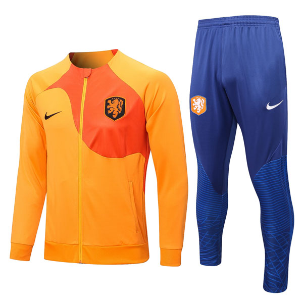 Trainingsanzug Niederlande 2022-2023 Orange Blau